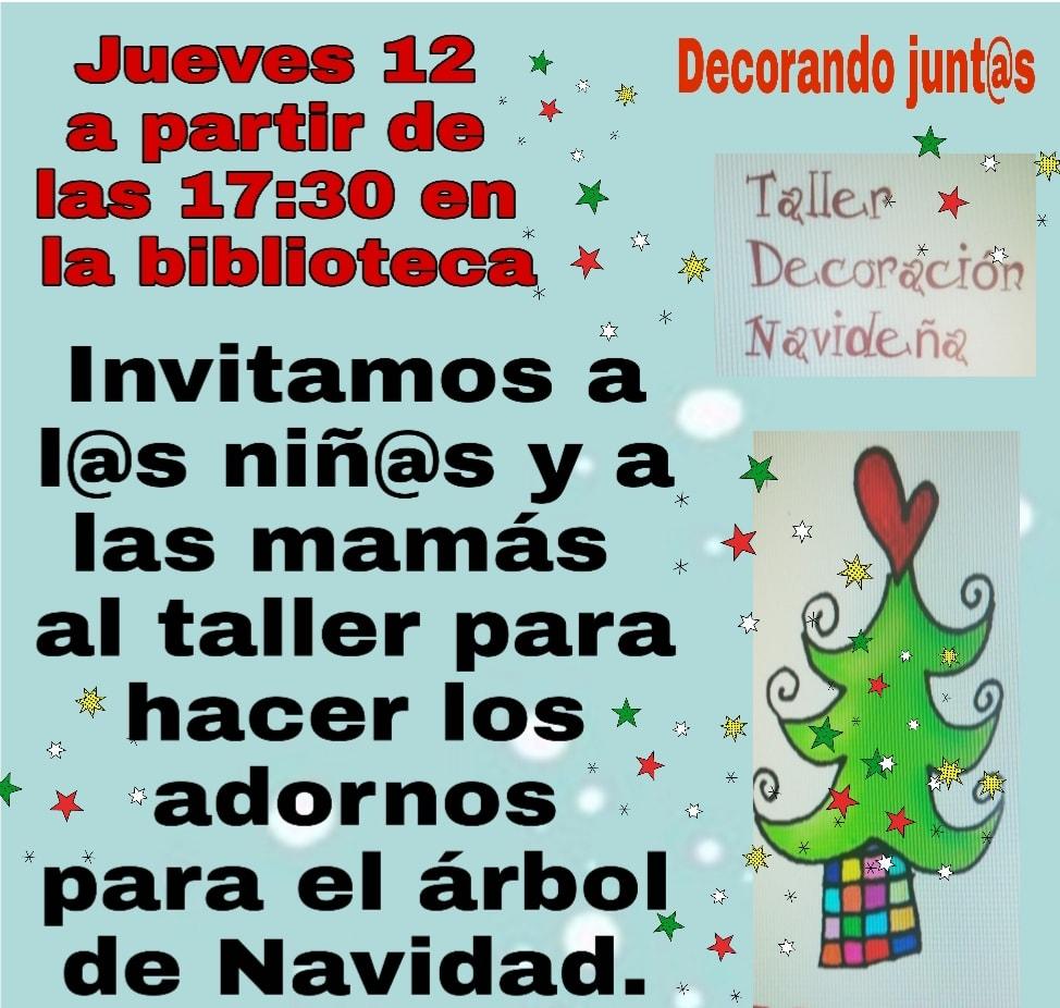 Imagen 12 de Diciembre - Taller decoración navideña