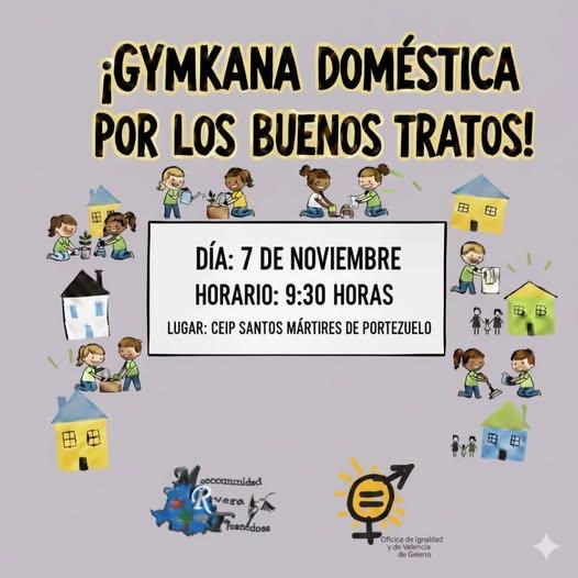 Imagen 7 de Noviembre - Gymkana doméstica por los buenos tratos