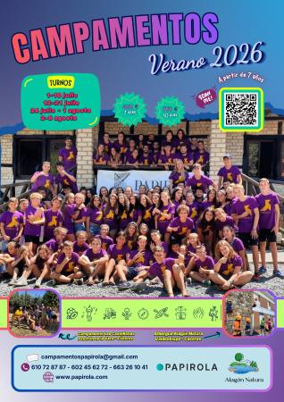 Imagen CAMPAMENTOS DE VERANO 2026.